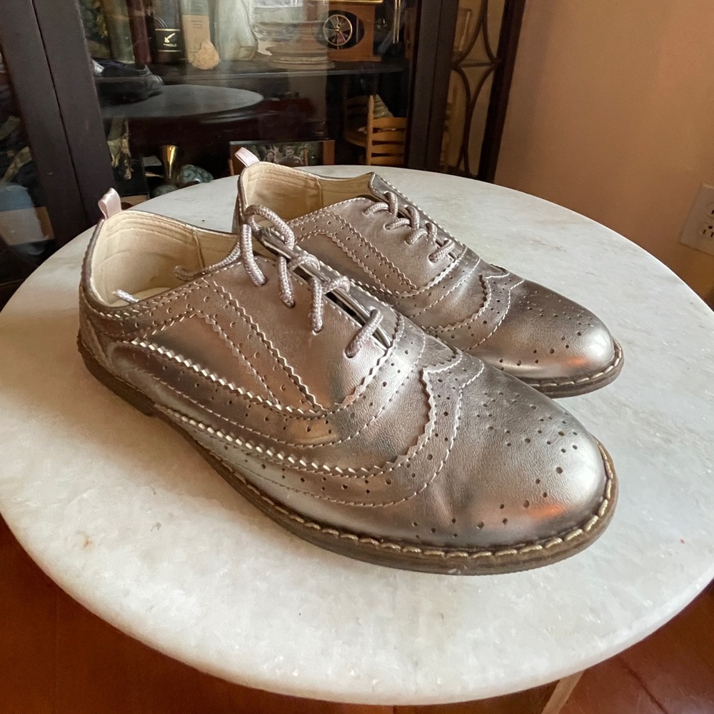 GAP Kids Soft Gold Dress Shoes
